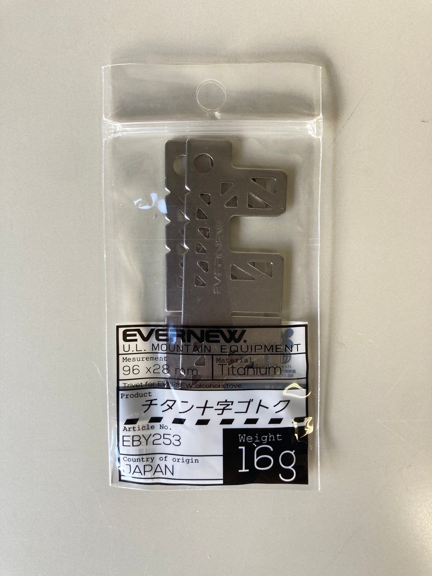 エバニュー チタン十字ゴトク EBY253