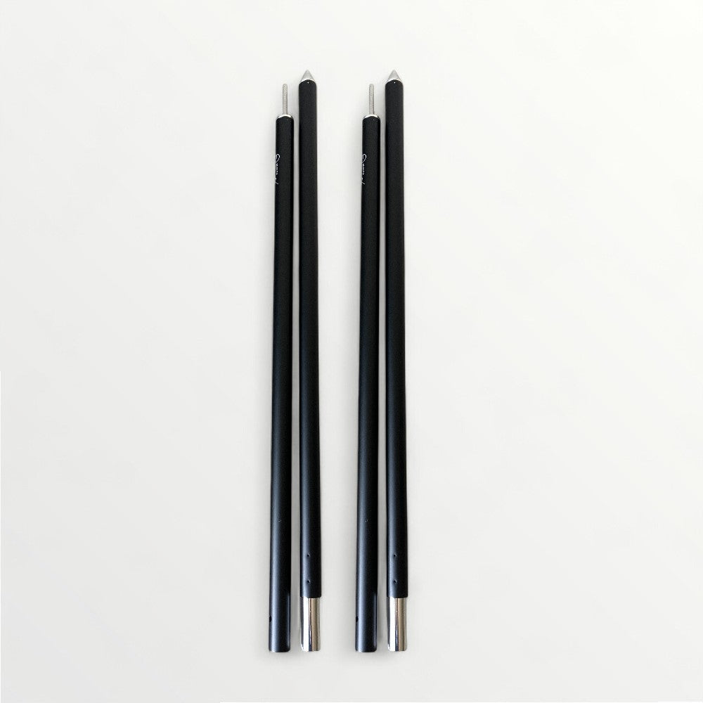 2分割式テント用ポール(φ22×127)2本セット