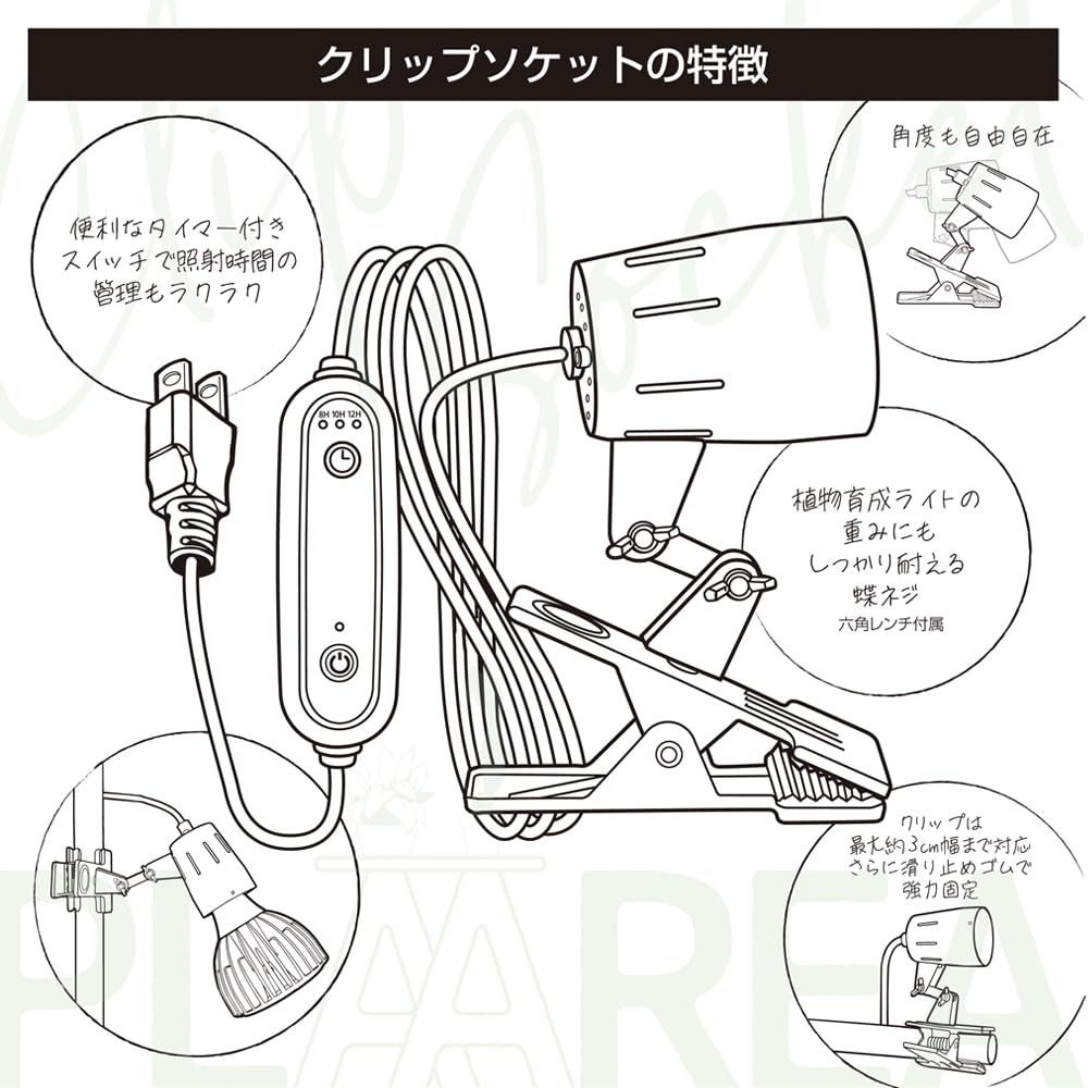 プラエリアクリップソケット