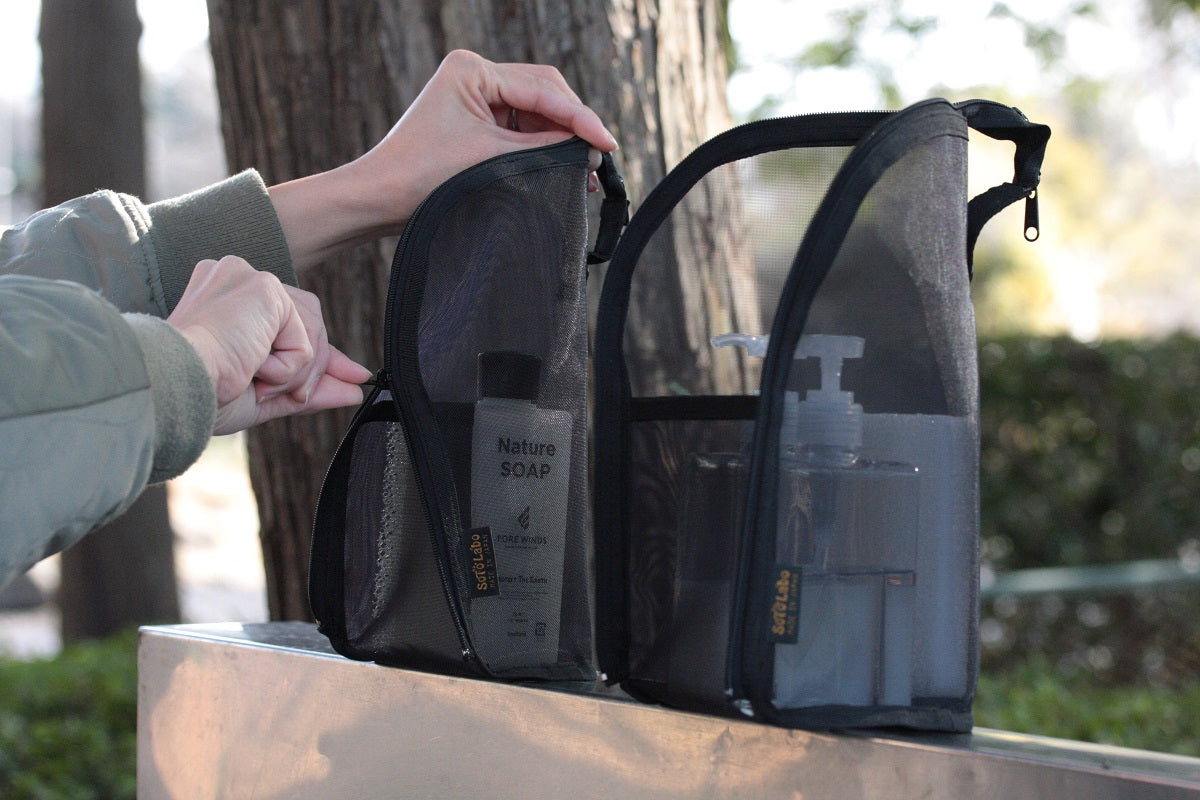 SotoLabo Dry mesh Wash case ドライメッシュウォッシュケースMサイズ   DWC-M