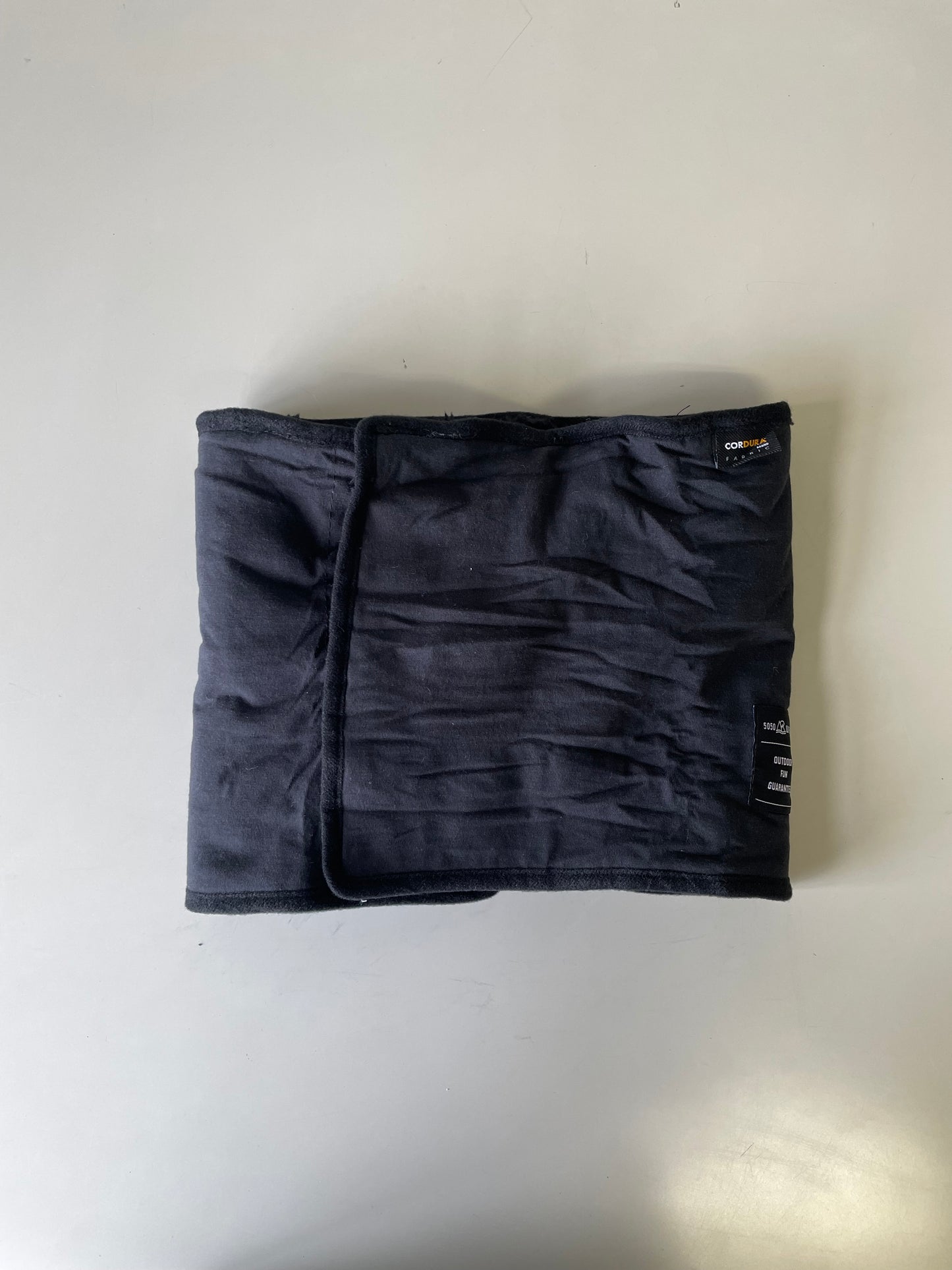 5050WORKSHOP Packable NECK ROUND BLACK パッカブルネックウォーマー ブラック